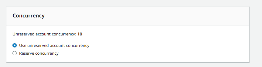 AWS Lambda reserved concurrency (For begginers)